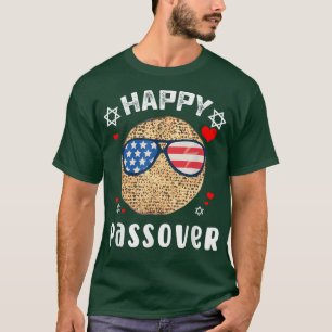 Happy Passover Jewish Food Pesach Funny Matzo Jew  T-Shirt