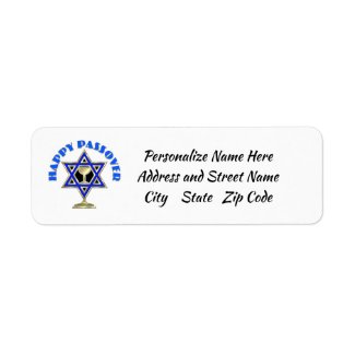 Jewish Holiday Labels and Stickers