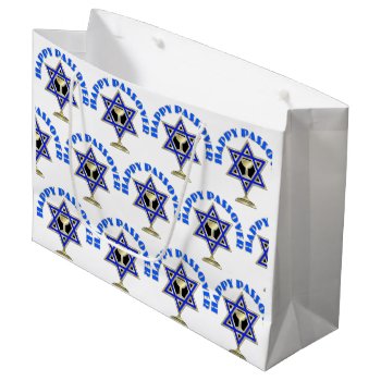 Happy Passover   Large Gift Bag by bonfirejewish at Zazzle