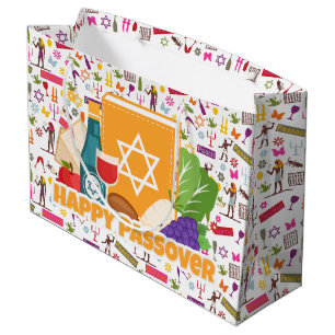 Happy Passover  Large Gift Bag