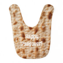 Happy Passover Matzah Baby Bib