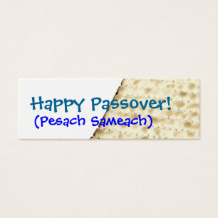 Happy Passover Matzoh Gift Tag