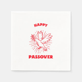 Happy passover napkins