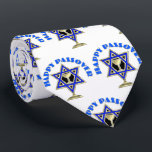 Happy Passover Neck Tie<br><div class="desc">Personalized Traditional and Modern Jewish Theme Gifts and Apparel</div>