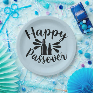 Happy Passover Paper Plates