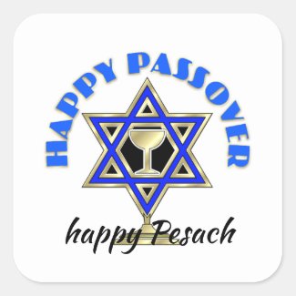 Passover Stickers, Seals and Decals