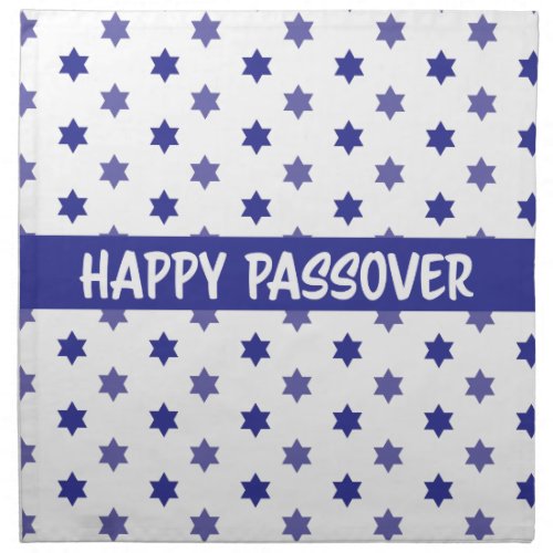 Happy Passover Star of David Passover Matzah Cover Cloth Napkin