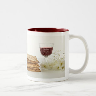 Happy Passover Two-Tone Coffee Mug