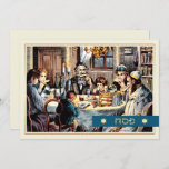 Happy Passover. Vintage Passover Seder Scene Card at Zazzle