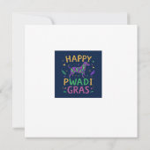 Happy pawdi Mardi gras (Back)