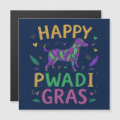 Happy pawdi Mardi gras (Front/Back)