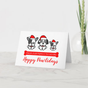 Happy Pawlidays Card