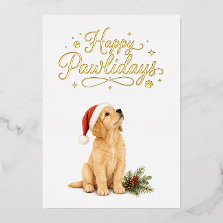 Happy Pawlidays Christmas Card