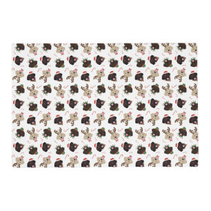 Happy Pawlidays Labrador Retriever Dogs Placemat