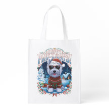 Happy Pawlidays West Highland White Terrier Dog