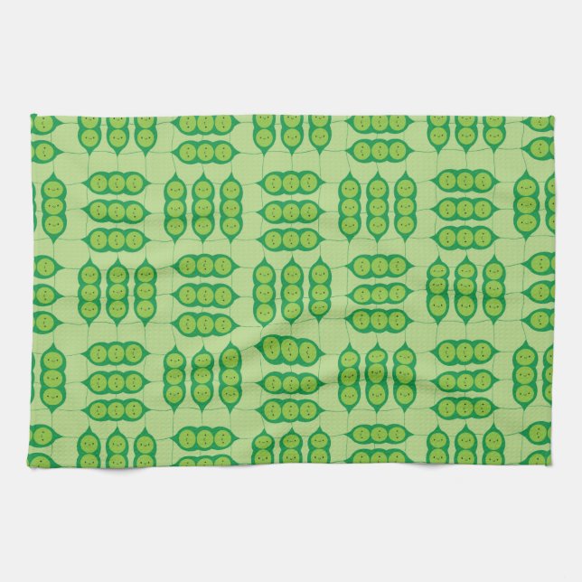Happy Peapods Towel (Horizontal)