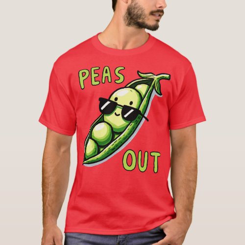 Happy Peas out Peace out T_Shirt