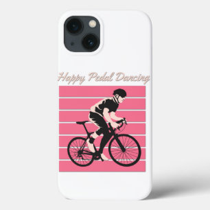 Happy Pedal Dancing - Cool Bike Rider Design iPhone 13 Case