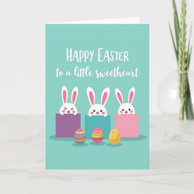 Happy Peeking Friends Card (Front)