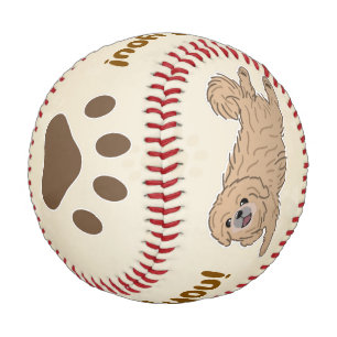 Happy Pekingese Dog Lover I Woof You Paws Baseball