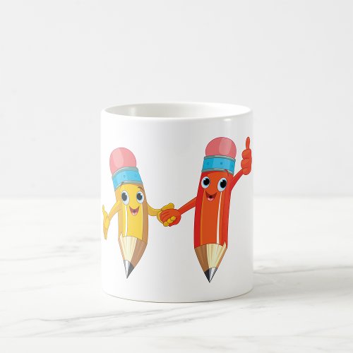 Happy Pencils Coffee Mug