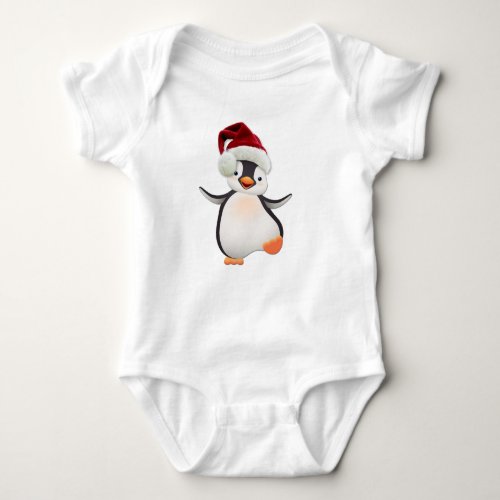 Happy_Penguin Baby Bodysuit