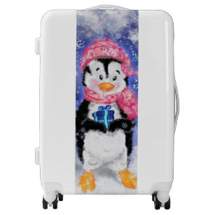 Happy Penguin - Christmas Luggage