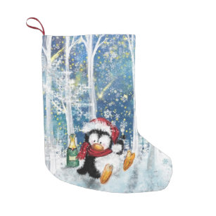 Happy Penguin - Christmas Small Christmas Stocking