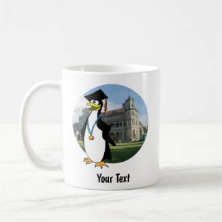 Happy Penguin Graduate Coffee Mug