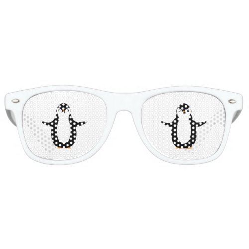 Happy Penguin Retro Sunglasses