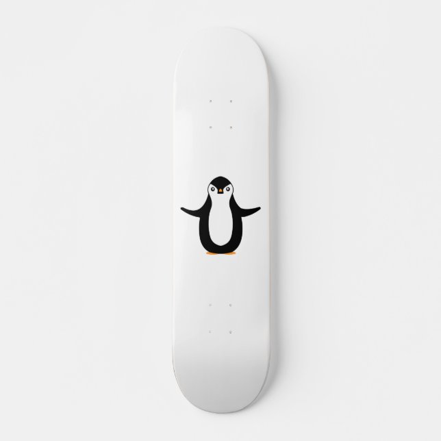 Happy Penguin Skateboard (Front)