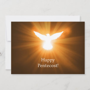 Happy Pentecost Holiday Card