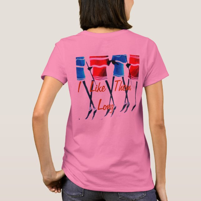 Happy People Maasai Warriors Walking Art Print T-Shirt (Back)