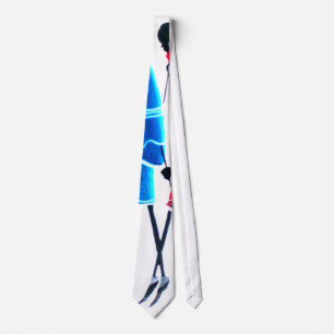 Happy People Maasai Warriors Walking Art Print Tie