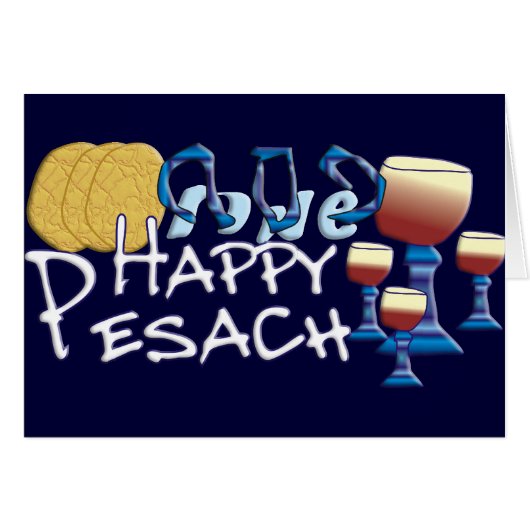 Happy Pesach (Front Horizontal)