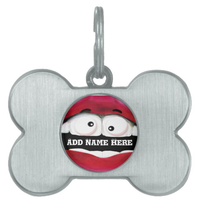 Happy!_ Pet ID Tag (Front)