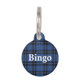 Happy Pet Scottish Clergy Tartan Plaid Pet Tag