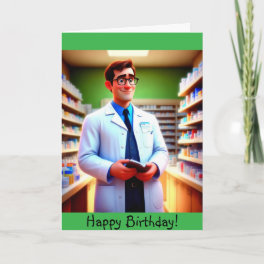 Happy Pharmacist Card