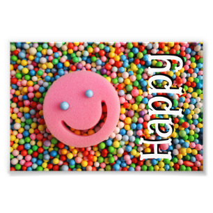 Happy Photo Print