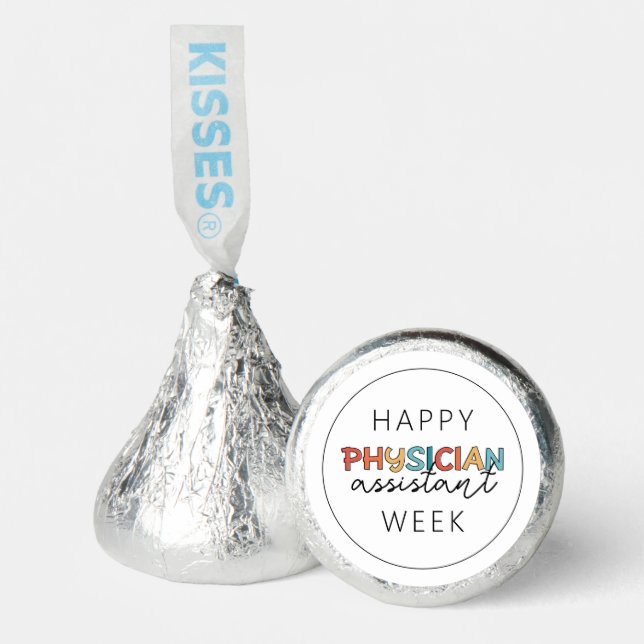 Happy Physician Assistant Week Hershey®'s Kisses® (Front)