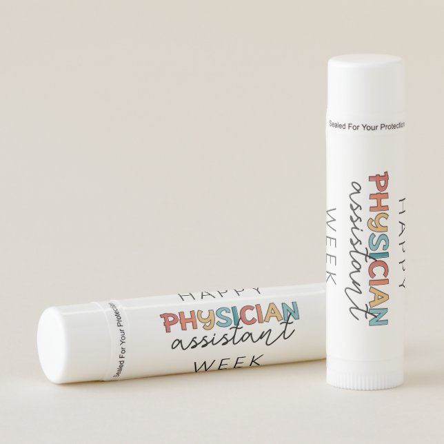 Happy Physician Assistant Week Lip Balm (Front)