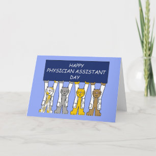 Happy Physician Assistants Day - October Thank You Card