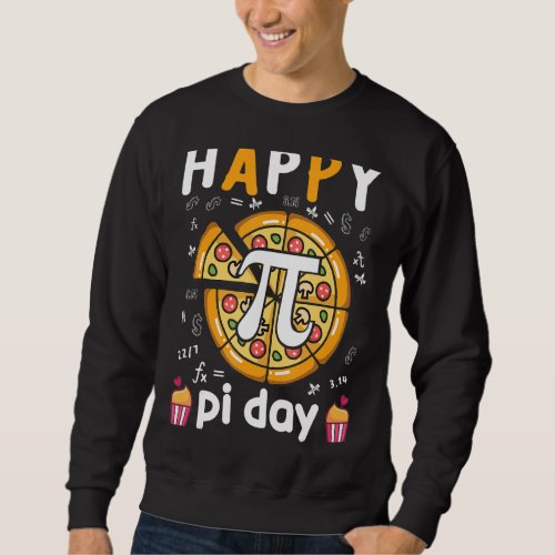 Happy Pi Day 2022 Student 3 14 Math Cute Teacher 2 Sweatshirt