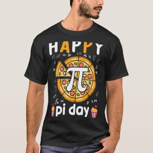 Happy Pi Day 2022 Student 3 14 Math Cute Teacher 2 T_Shirt