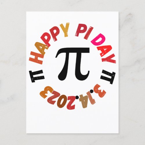 Happy Pi Day 3142023  Postcard