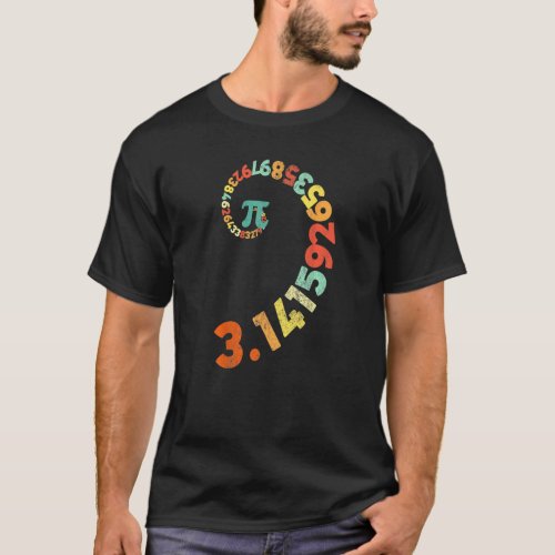 Happy Pi Day 3 14 Pi Number Symbol Math Teacher Sc T_Shirt