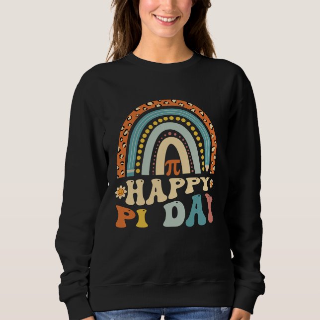 Happy PI Day 3.14 Pi Symbol For Math Lovers Sweatshirt (Front)