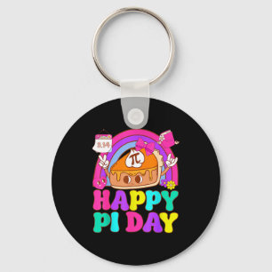 Happy Pi Day 3.14 Pie Day For Kids Youth Boys & Keychain