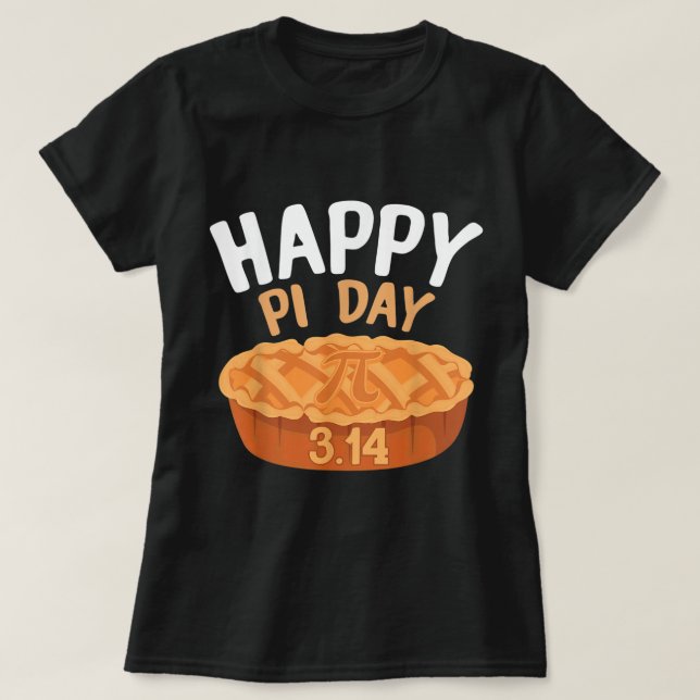 Happy Pi Day 3.14 Pie Funny Math Functions Pi Day  T-Shirt (Design Front)
