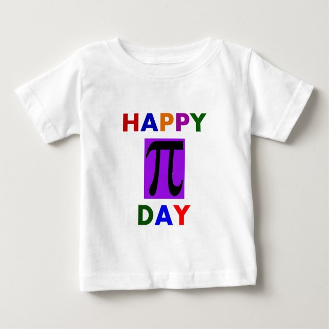 HAPPY PI DAY BABY T-Shirt (Front)